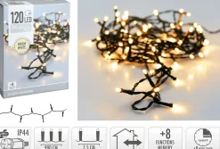 Basis Kerstverlichting|ohgreen Ledverlichting 120led warm wit buiten