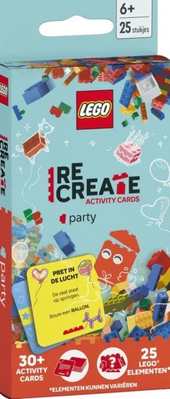Boeken|ohgreen Lego recreate activity cards: party