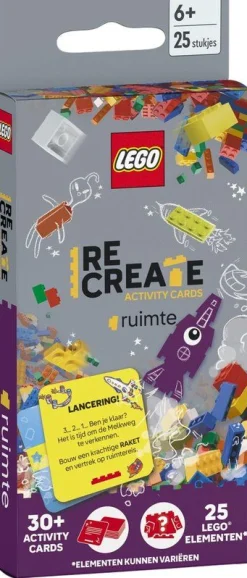 Boeken|ohgreen Lego recreate activity cards: ruimte