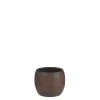 Potten En Vazen|ohgreen Lester pot rond roest stone - h12xd14cm
