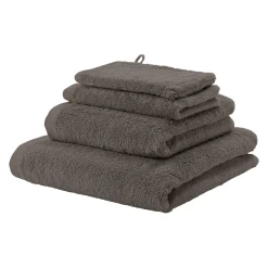 Badkamer|ohgreen London - Handdoek - 55x100 cm - Ash