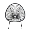 Tuinmeubelen|ohgreen Loungestoel Ibiza zwart