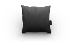 Accessoires En Onderhoud|ohgreen Luxury | Outdoor Cushion 'Rib Anthracite' 45x45cm