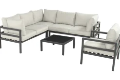 Tuinmeubelen|ohgreen Mallorca loungeset licht grijs