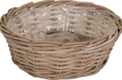 Manden|ohgreen Mand Evi rond laag d25x13cm