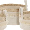 Potten En Vazen|ohgreen Mand katoen met touw set - l