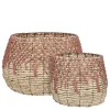 Potten En Vazen|ohgreen Mand roze - h30xd46cm