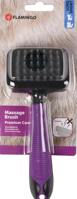 Verzorging|ohgreen Massageborstel kat+handvat s