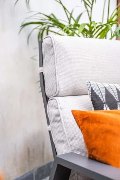Tuinmeubelen|ohgreen Max verstelbare relaxfauteuil met voetenbank