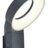 Verlichting|Ecocheques|ohgreen Meridian wandlamp donkergrijs led 16w