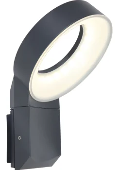 Verlichting|Ecocheques|ohgreen Meridian wandlamp donkergrijs led 16w