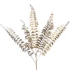 Kerstdecoratie|ohgreen Metalen varenblad steel