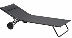 Tuinmeubelen|ohgreen Miami BDS Obsidian Noir HLE Staal Batyline Duo