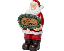 Thema Classic|Deco Verlichting Binnen|ohgreen Micro led kerstman polyresin steady batterij