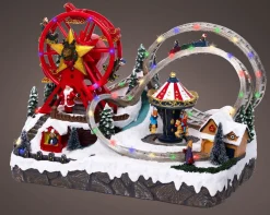 Lemax Kerstdorpen|ohgreen Microled scenery kermis