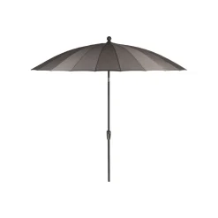 Parasol|ohgreen Mid pole Verona d250cm zwart-oranje