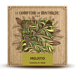 Voeding|ohgreen Mojito stijl donkere chocoladetablet