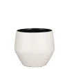 Potten En Vazen|ohgreen Morris pot rond wit - h21xd24cm