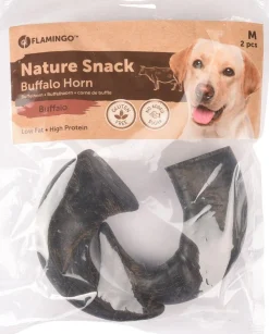 Hond Voeding|ohgreen Nature snack hoorn medium 2stuks