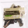Hond Voeding|ohgreen Nature snack schaapshoofdhuid met haar 200gr