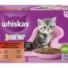 Kat Voeding|ohgreen Natvoer voor katten |whiskas pouch classic in saus junior.85g 12p