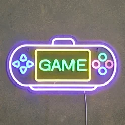 Verlichting|ohgreen Neon light game ip20 adapter included en timer - l42xb1,5xh21,5cm