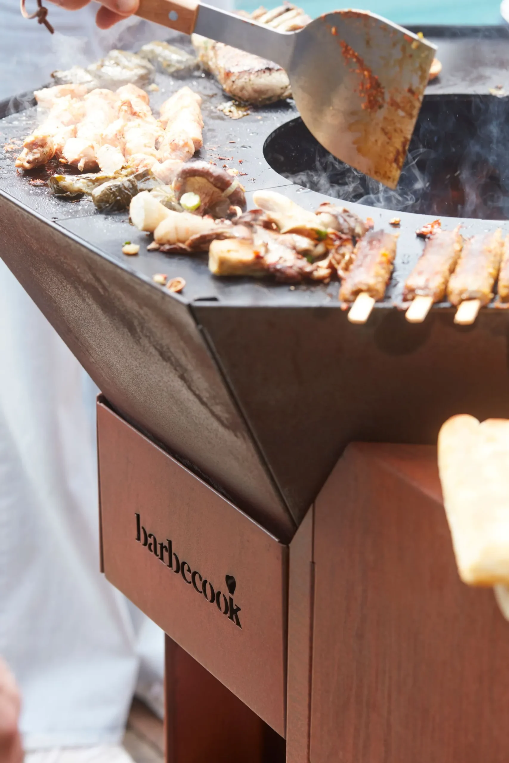 Bbq|ohgreen Nestor Island corten staal