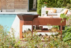 Bbq|ohgreen Nestor Island corten staal