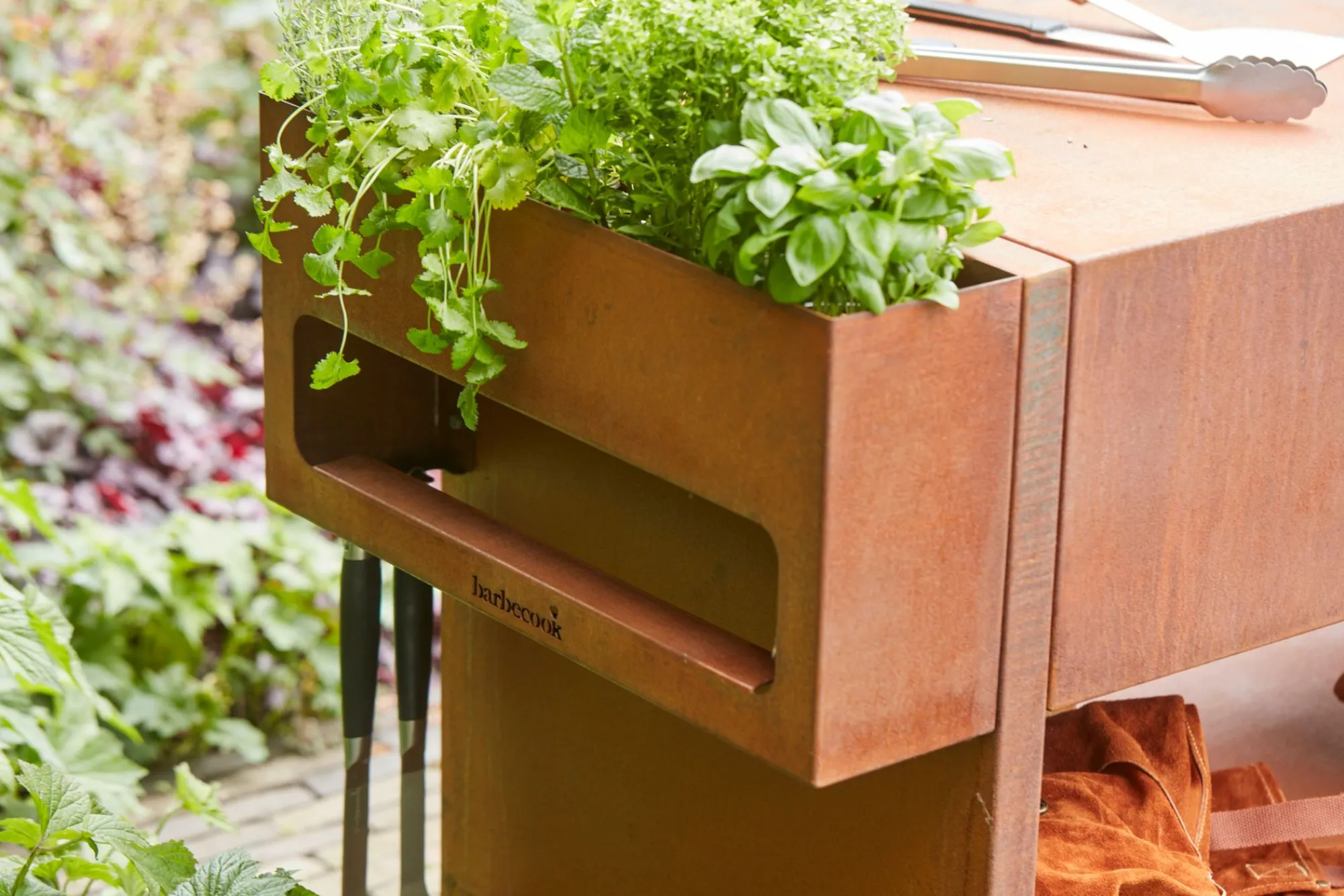 Bbq|ohgreen Nestor Island corten staal