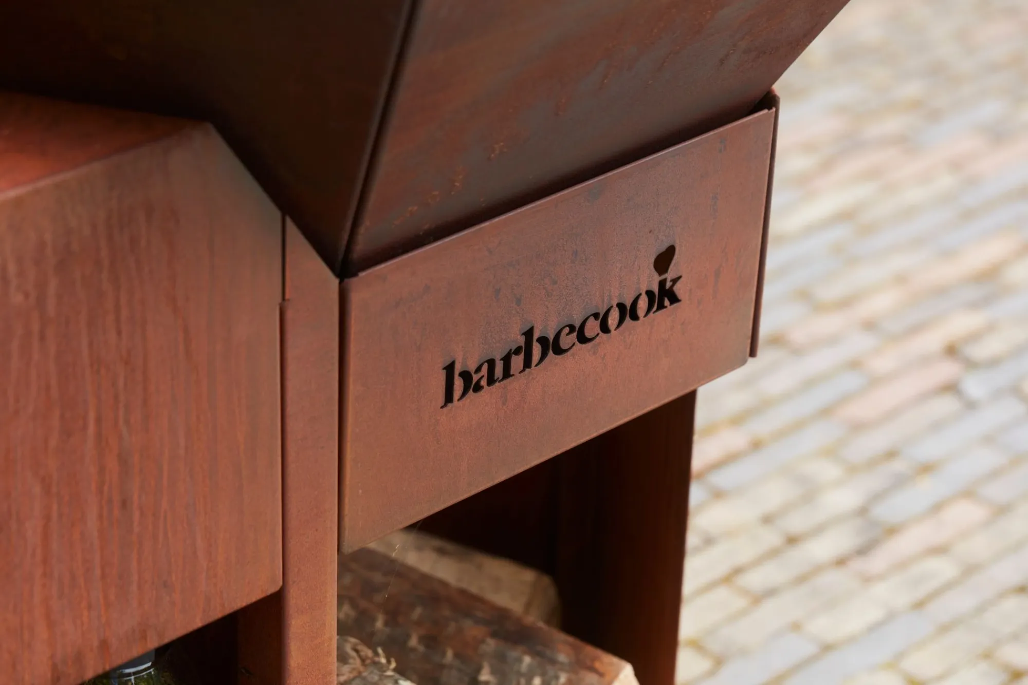 Bbq|ohgreen Nestor Island corten staal