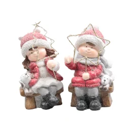 Kerstdecoratie|ohgreen Noa & milan met led