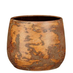 Potten En Vazen|Herfst|ohgreen Olaf pot rond roest - h20xd25,5