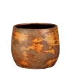 Potten En Vazen|Herfst|ohgreen Olaf pot rond roest - h15xd19,5
