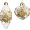 Thema Classic|Kerstballen|ohgreen Olijf glas bloem decoratie