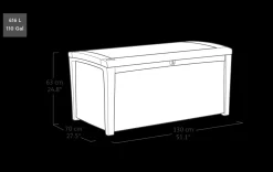 Opbergen|ohgreen Opbergbox Borneo 416L