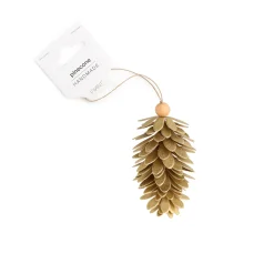 Kerstornamenten|ohgreen Ornament dennenappel 8,5cmx5cm