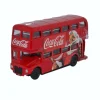 Lemax Kerstdorpen|ohgreen Oxford christmas bus coca-cola 1:76 rood