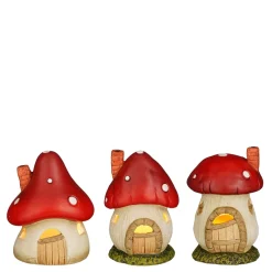 Sfeermakers|Herfst|ohgreen Paddestoel huis - l9,5xb7,5xh11,5