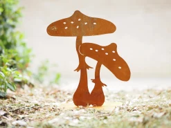 Decoratie|ohgreen Paddestoelen op basis - grote versie
