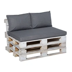 Accessoires En Onderhoud|ohgreen Palletkussen outdoor 120x80cm oxford grey