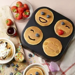 Keukentoestellen|ohgreen Pannenkoekenplaat emoji 4P