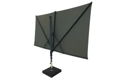 Parasol|ohgreen Parasol Sun Square grijs