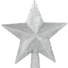 Kerstornamenten|ohgreen Piek ster glitter zilver