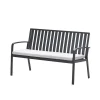 Tuinmeubelen|ohgreen Pisa tuinbank donkergrijs/zand