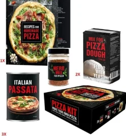 Voeding|ohgreen Pizza kit voor 6 à 8 pizza's