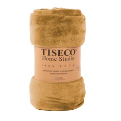 Cosy Corner|ohgreen Plaid cosy microflanel 130x160cm, indian tan