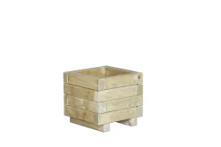 Hout|Ecocheques|ohgreen Plantenbak Bellis 30x30x28cm