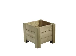 Hout|Ecocheques|ohgreen Plantenbak Bonica 40x40x35cm