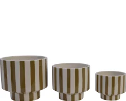 Potten En Vazen|ohgreen Planter dolomiet wit 10cm