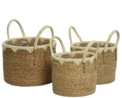 Potten En Vazen|ohgreen Planter gras creme 40cm